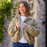 Collared Down Jacket