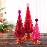 Cody Foster Midcentury Modern Hobnail Tree- Rouge