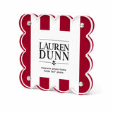 Gameday Scalloped Stripe Frame