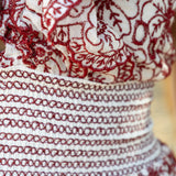 Embroidery Mini Dress