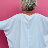 White Oversized Tee