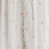 Cerys Floral Lace Detail Cotton Maxi Dress