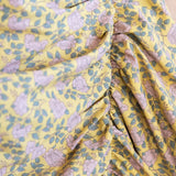 Ruched Sash Mini Dress