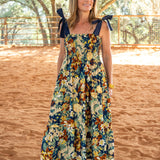 Seaside Harvest Midi Dress