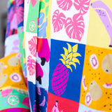 Fruit Quilt Poplin Top