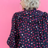 Heart Print Top