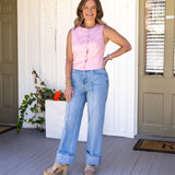 Palmer Pen Stripe Vest