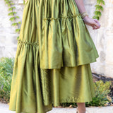 Green Maxi Skirt