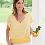 Honecrisp Textured Top