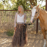 Coco Plaid Maxi