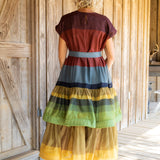 Striped Maxi Dress