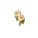 Vintage Daisy Stem Claw Clip