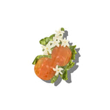 Orange Blossom Claw Hair Clip