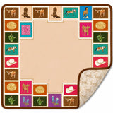 Out West Double-Sided Mahjong Mat