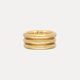Gold Aura All Weather Rings (Set of 3)