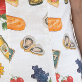 Tomato Keyhole Midi Dress