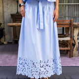 Sky Maxi Skirt