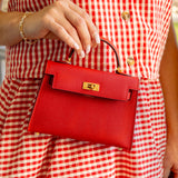 Red Gingham Skirt Set