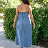 Denim Maxi Dress