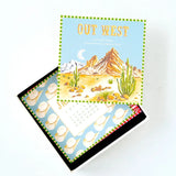 Ode to the Wild West Calender w/Easel