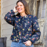 Floral Quilted Jacket