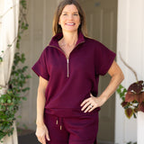 Burgundy Short