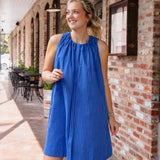 ANGELA Electric Mini Dress