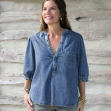 Denim Top