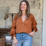 Terracotta Blouse