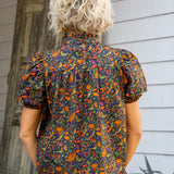 Winter Garden Short Sleeve Top