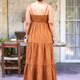Terracotta Maxi Dress