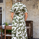 Emerald Shirt Dress