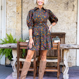 Winter Garden Mini Dress