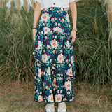 Wild Rose Maxi Skirt