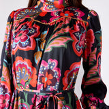 Cosmic Floral Maxi Dress