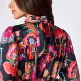 Cosmic Floral Maxi Dress