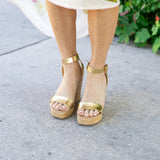 Benson Gold Wedge