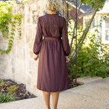 Midnight Plum Mini Dress