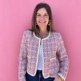 Pink Tweed Jacket