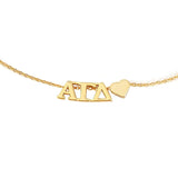 Sorority Heart Necklace