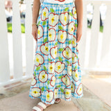 Plaid Apple Slice Skirt