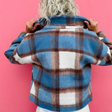 Blue Plaid Jacket