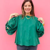 Emerald Green Top