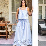 Sky Maxi Skirt