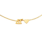 Sorority Heart Necklace