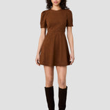 Sonja Suede Mini Dress