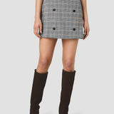Matteo Plaid Mini Skirt