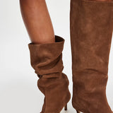 Kiki Kitten Heel Suede Boot
