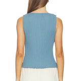 Tilly Vest Blue