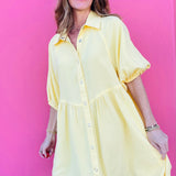 Ines Yellow Dress